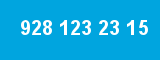 928 123 23 15 928 123 23 15